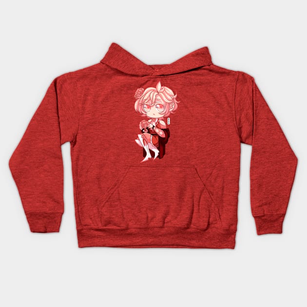 Chibi Gui Kids Hoodie by darklightlantern@gmail.com